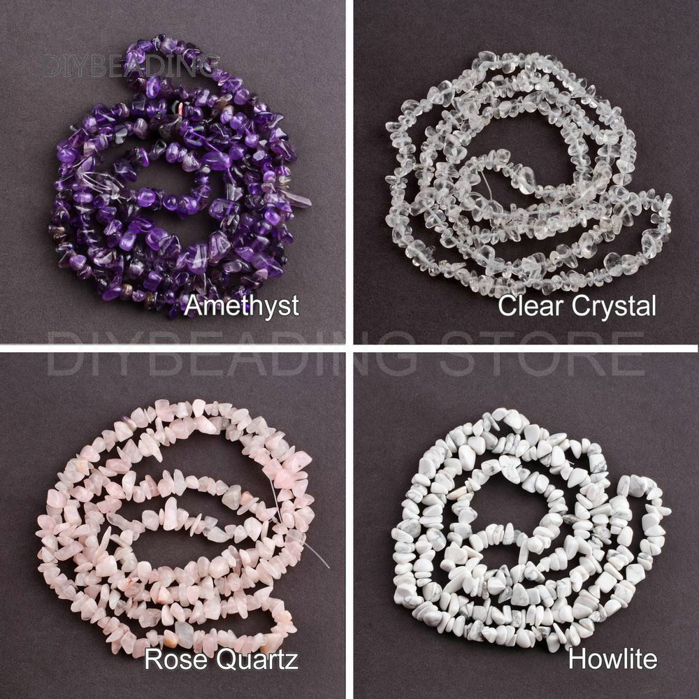Jewelry Making University - رقائق المجوهرات الكثير بالجملة الطبيعية Howlite/الفيروز/عين