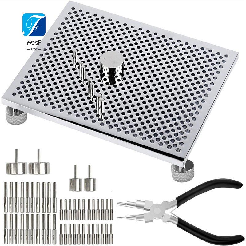 Wire Jewelry Making Jig - مجموعة أدوات صنع المجوهرات A55F، لوح