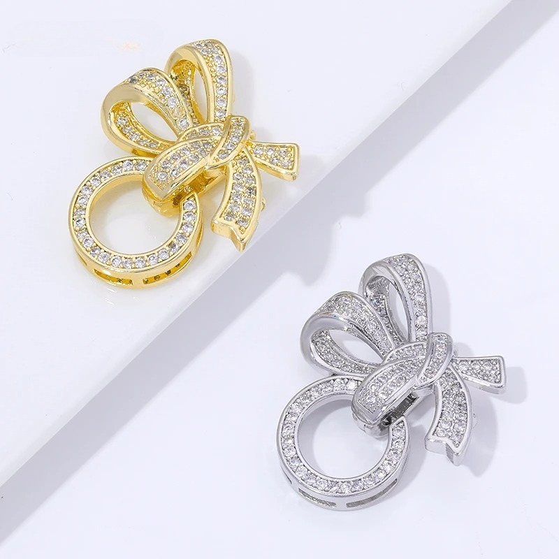 Jewelry Making A Ring - مشابك لؤلؤ مطلية بالذهب عيار 18