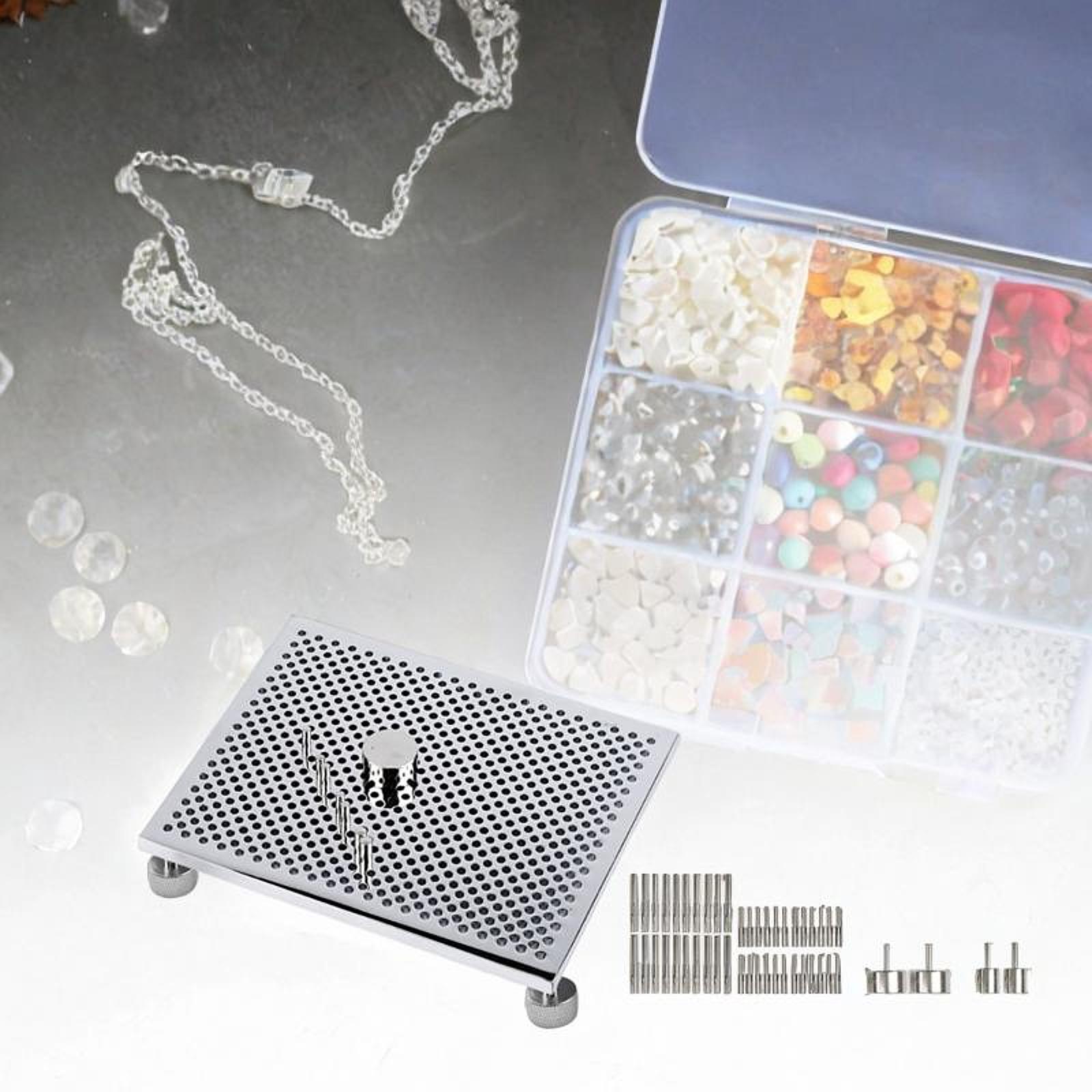 Wire Jewelry Making Jig - مجموعة حلقات تهزهز ثني الأسلاك، مكونات