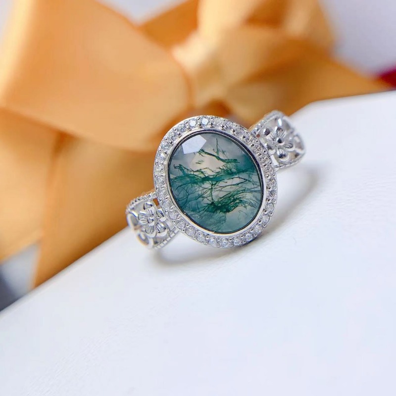 Jewelry Making University - خواتم فضة إسترليني للنساء ، أحجار