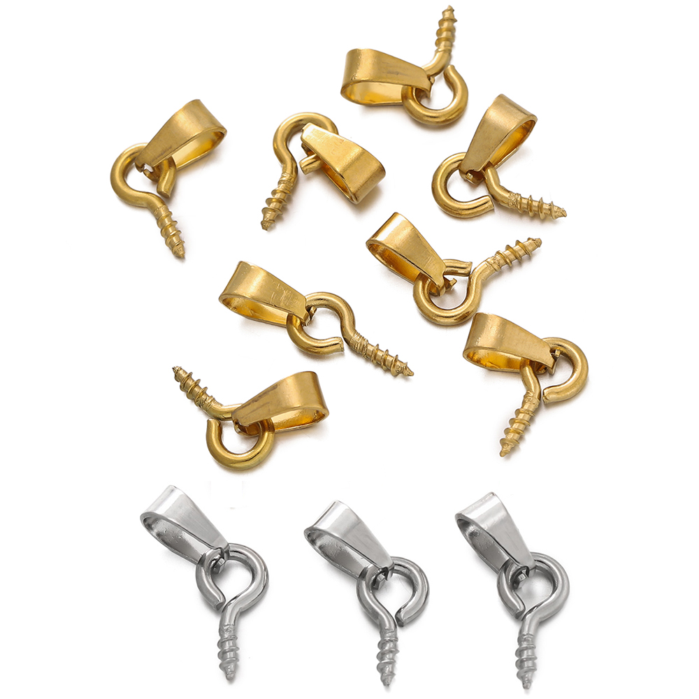 Jewelry Making Eye Pins - 20 مجموعة من مشابك الفولاذ المقاوم