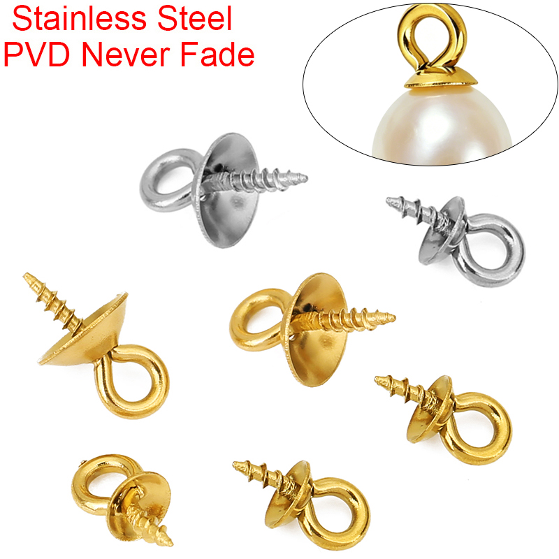Jewelry Making Eye Pins - 20 قطعة موصلات قلادات لؤلؤية من