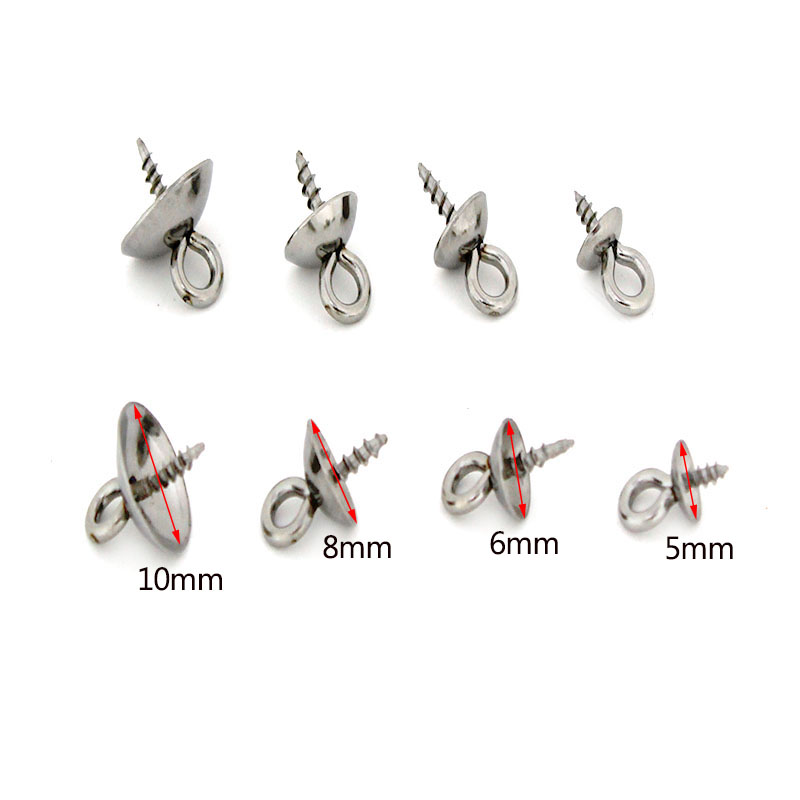 20 قطعة المشابك الفولاذ المقاو - مراجعة Jewelry Making Eye Pins وسعره