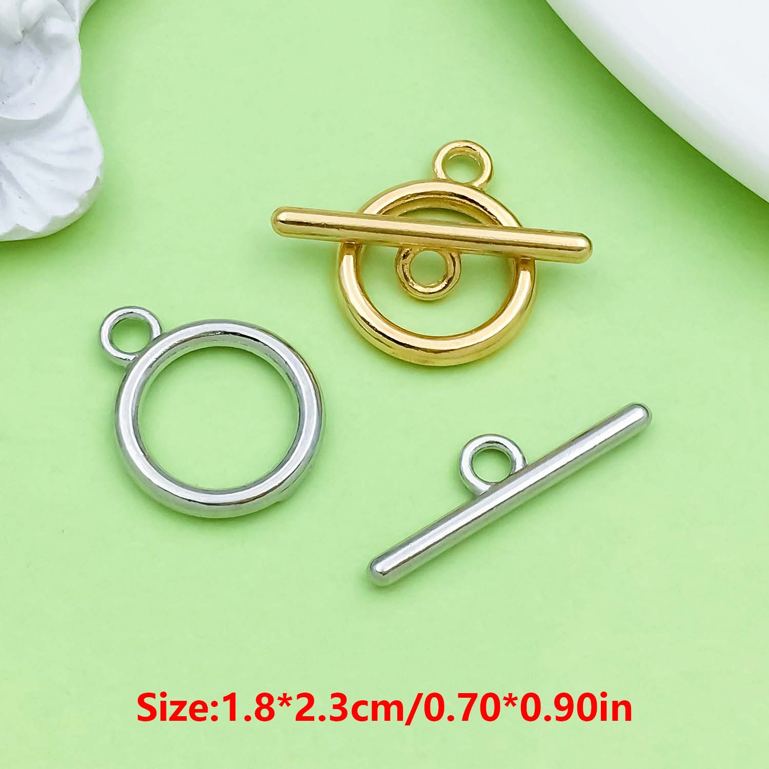 20 قطعة من أبازيم السبائك، أبا - مراجعة Jewelry Making Class وسعره