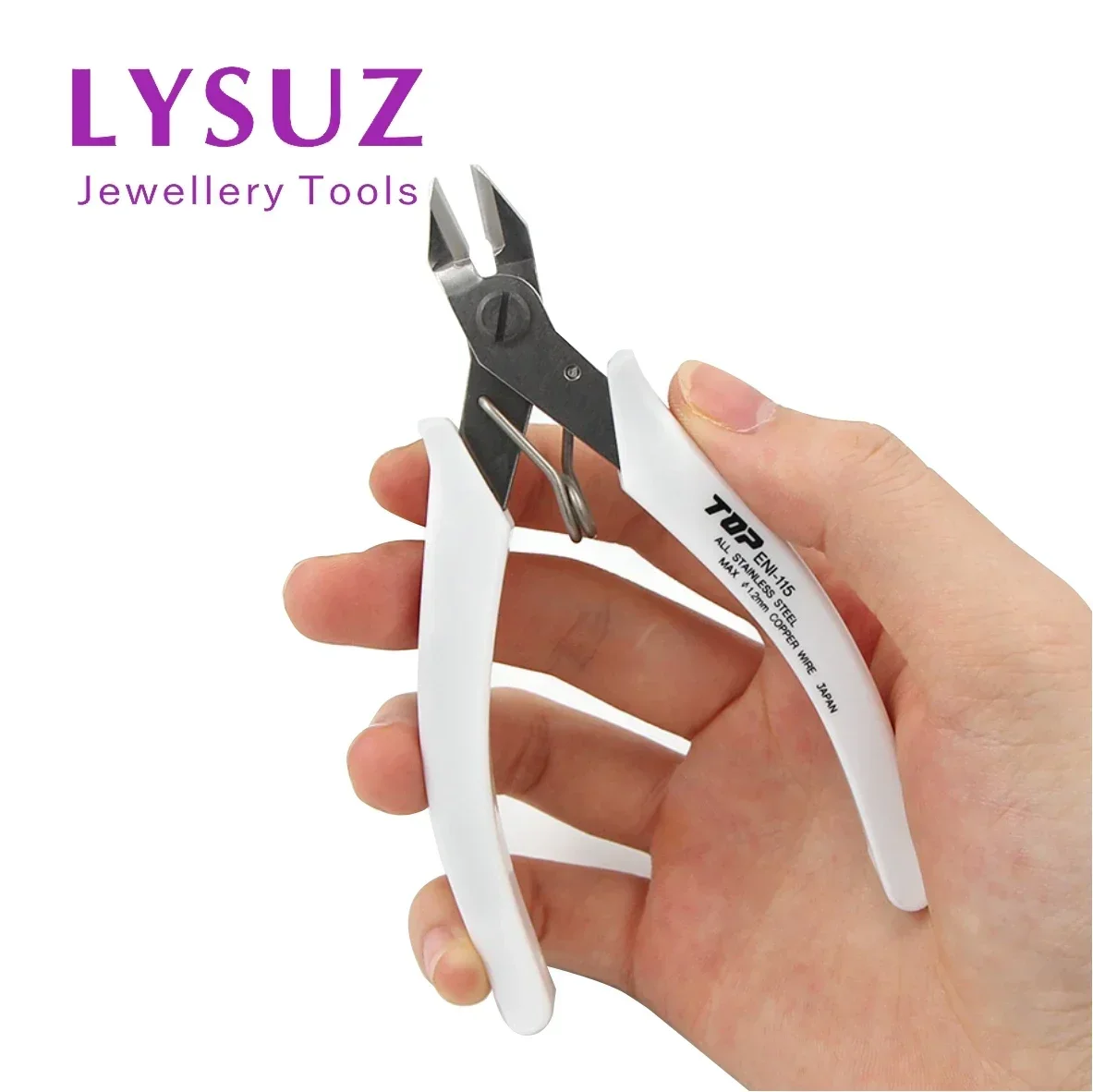 اليابان TOP ENI-115 كماشة جانب - مراجعة Jewelry Making Pliers وسعره