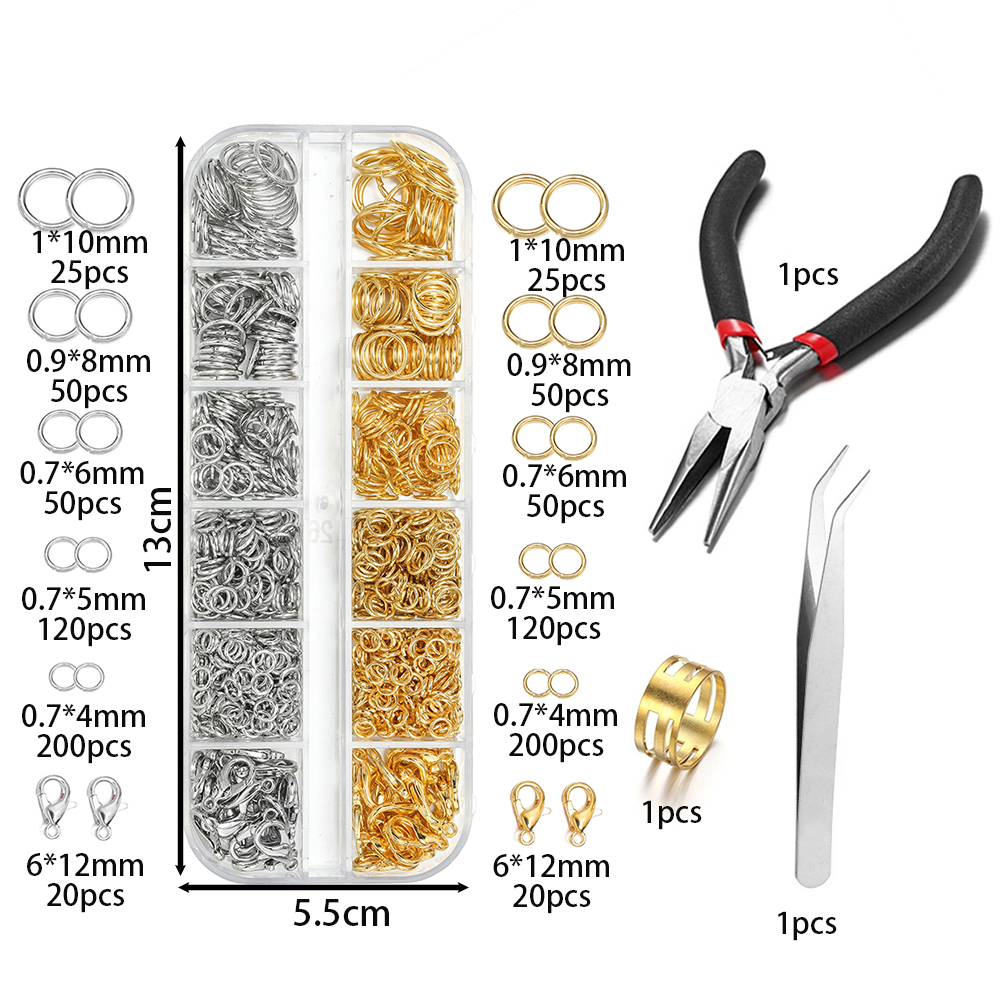 930 قطعة/صندوق النتائج مجوهرات - مراجعة Jewelry Making Pliers وسعره