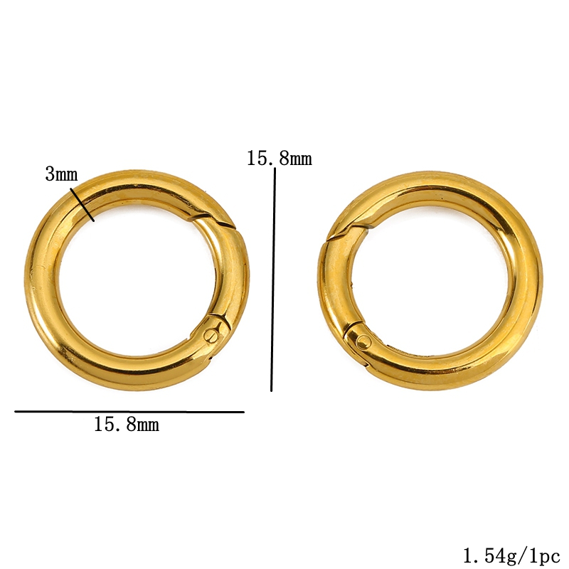 2 قطعة المشابك الفولاذ المقاوم - مراجعة Jewelry Making A Ring وسعره