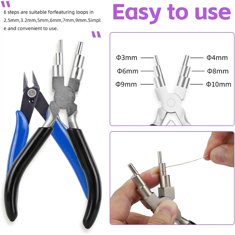 A26F-سلك التفاف مجموعة سلك الا - مراجعة Wire Jewelry Making Jig وسعره