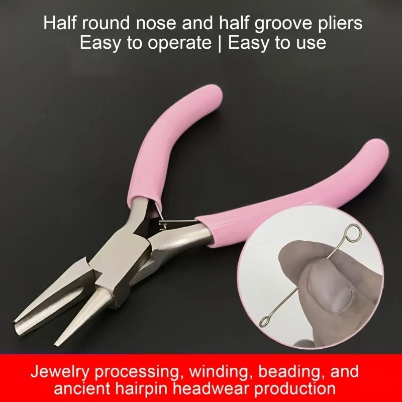 كماشة مستديرة مقعرة احترافية م - مراجعة Jewelry Making Pliers وسعره