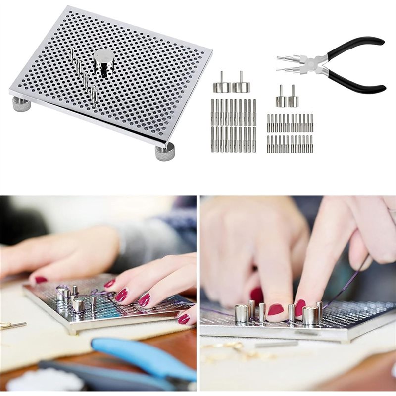 مجموعة أدوات صنع المجوهرات A55 - مراجعة Wire Jewelry Making Jig وسعره