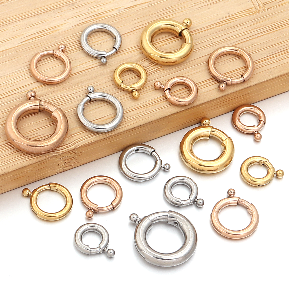 2 قطعة المشابك الربيعية الفولا - مراجعة Jewelry Making A Ring وسعره
