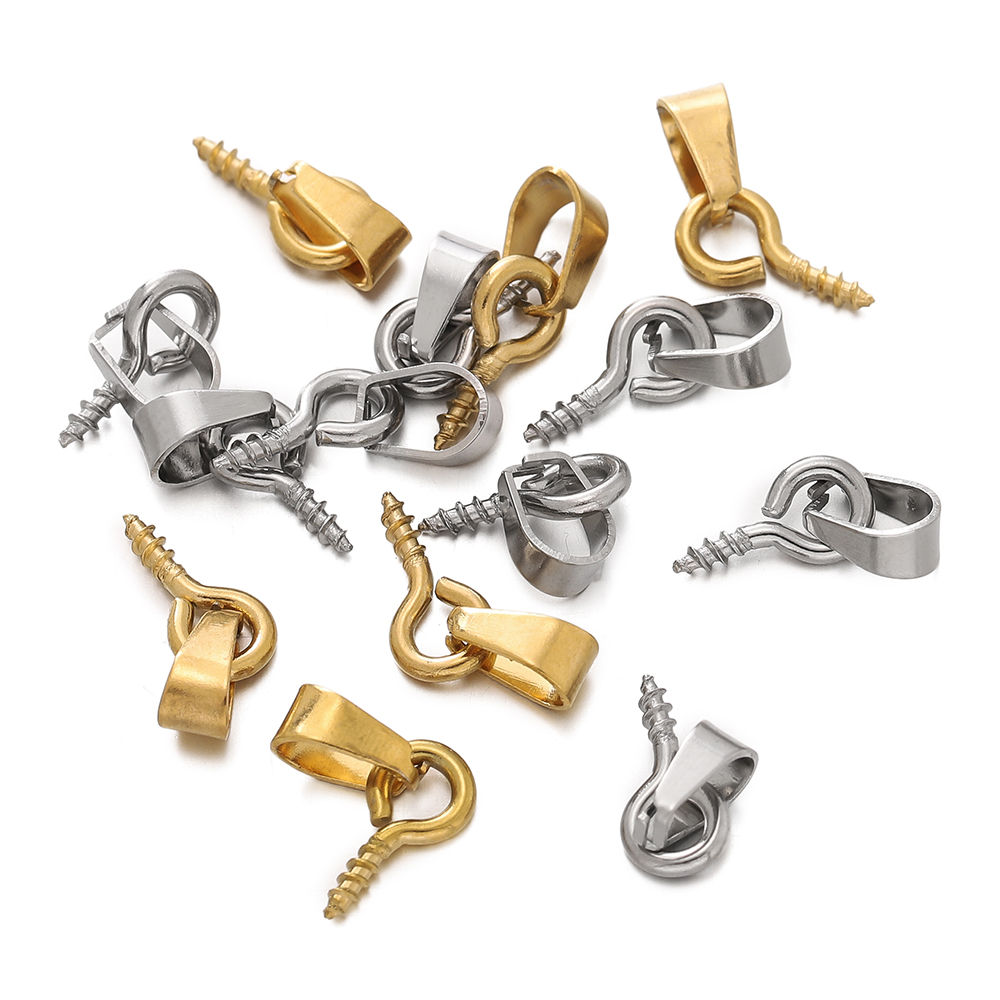 20 مجموعة من مشابك الفولاذ الم - مراجعة Jewelry Making Eye Pins وسعره