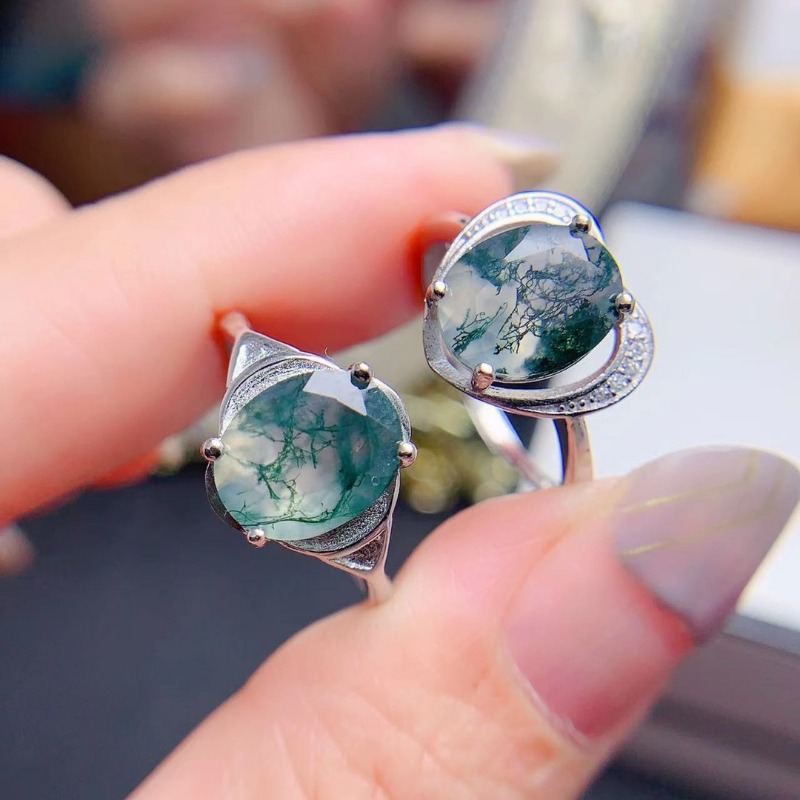 طقم خاتم عقيق هندسي للنساء ، ف - مراجعة Jewelry Making University وسعره