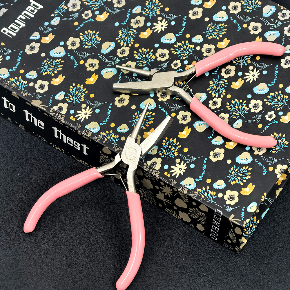طقم كماشات مجوهرات وردية لطيفة - مراجعة Jewelry Making Pliers وسعره