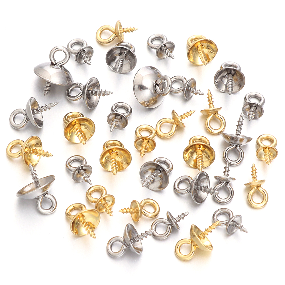 20 قطعة من دبابيس العين المعدن - مراجعة Jewelry Making Eye Pins وسعره