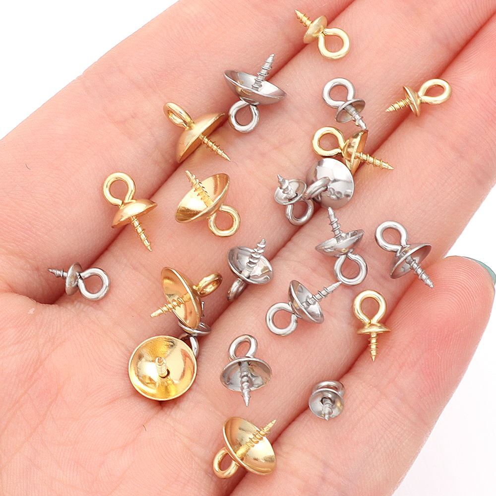 20 قطعة من دبابيس العين المعدن - مراجعة Jewelry Making Eye Pins وسعره