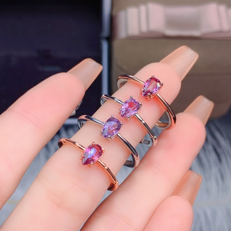 خاتم الإسبنيل الطبيعي للنساء ص - مراجعة Jewelry Making University وسعره