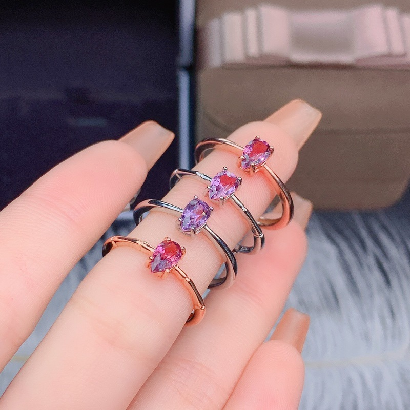 خاتم الإسبنيل الطبيعي للنساء ص - مراجعة Jewelry Making University وسعره