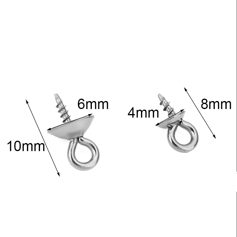 20 قطعة موصلات قلادات لؤلؤية م - مراجعة Jewelry Making Eye Pins وسعره