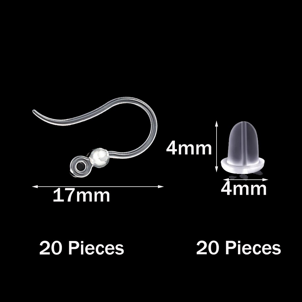 40 قطعة من خطافات القرط البلاس - مراجعة Jewelry Making Class وسعره