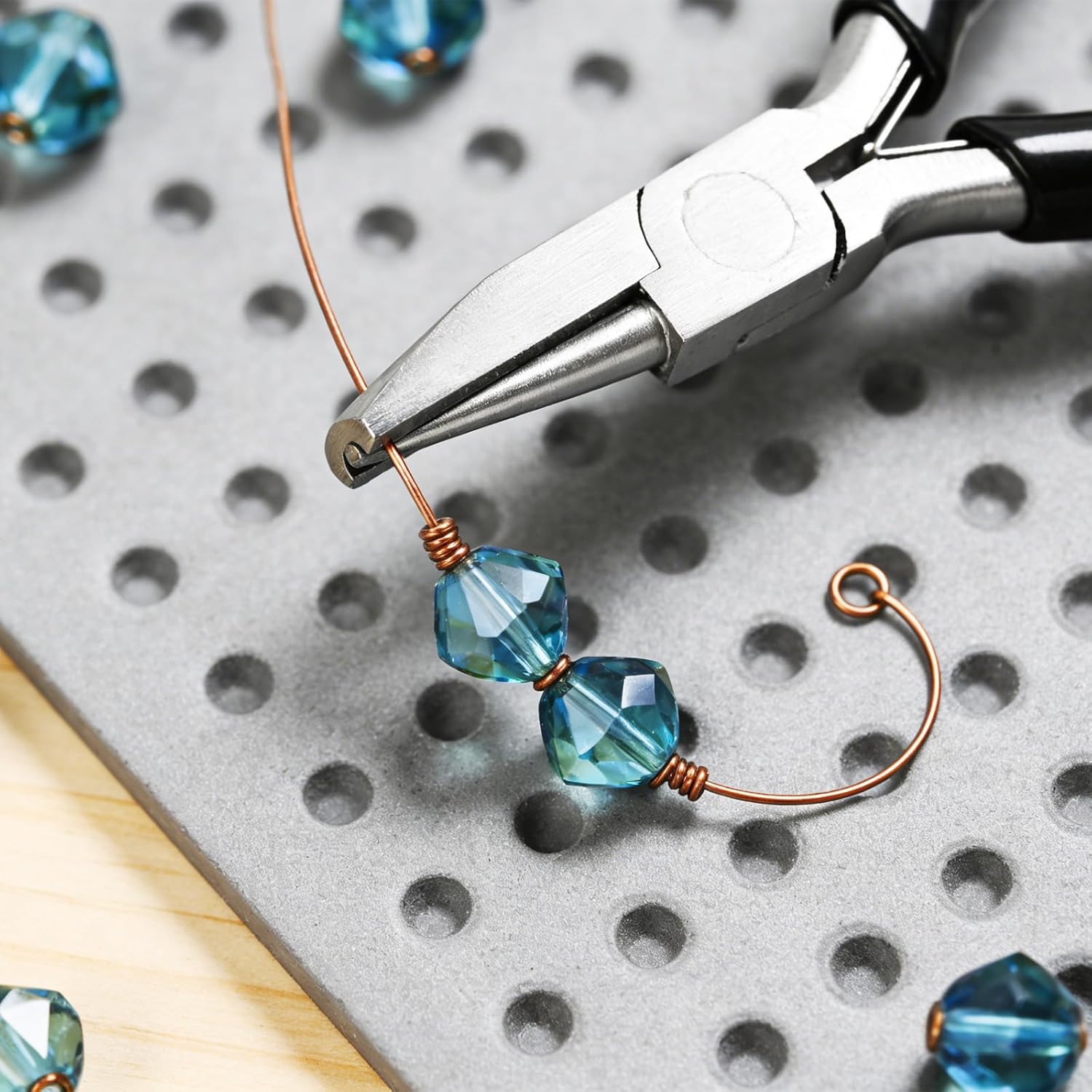 كماشة تقويس الأسلاك المقعرة، أ - مراجعة Jewelry Making Pliers وسعره