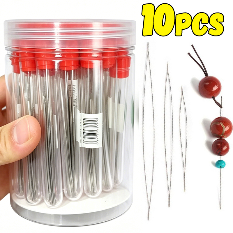 1-10 قطع إبر خرز بعين كبيرة قا - مراجعة Jewelry Making Eye Pins وسعره