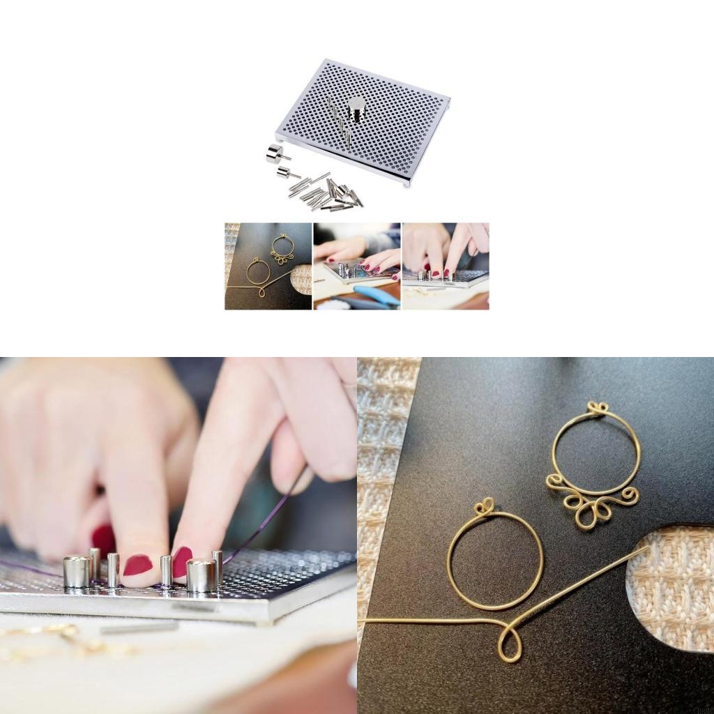 R3MC سلك الانحناء لوحة الألمني - مراجعة Wire Jewelry Making Jig وسعره