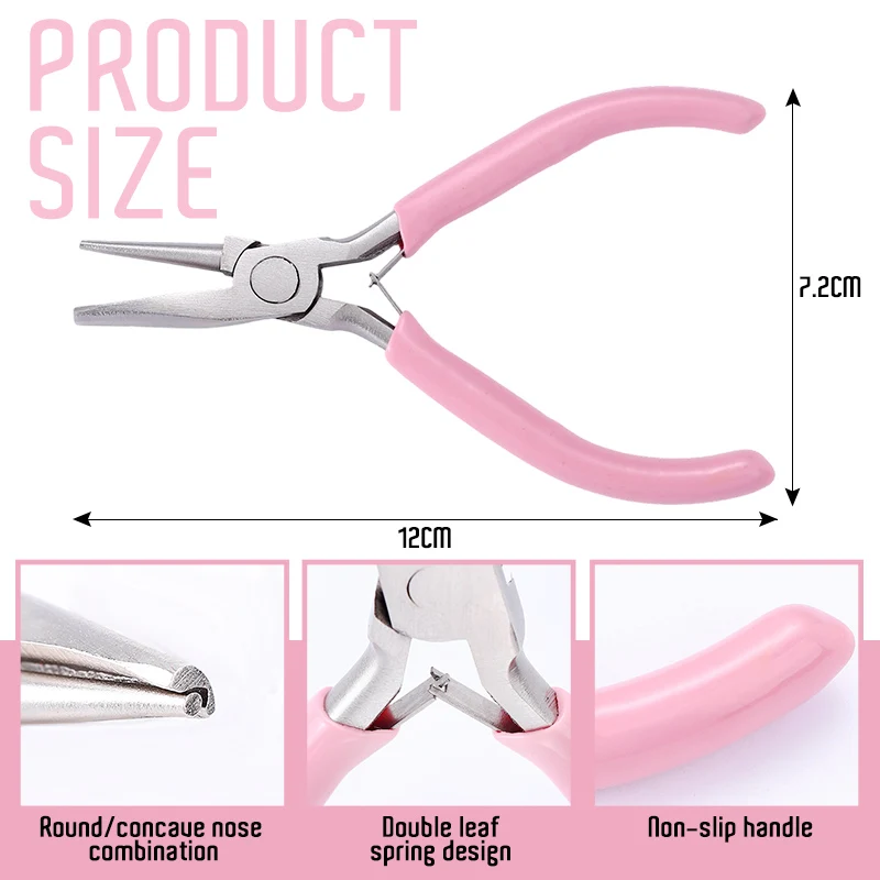 أداة ثني الأسلاك الوردية، كماش - مراجعة Jewelry Making Pliers وسعره