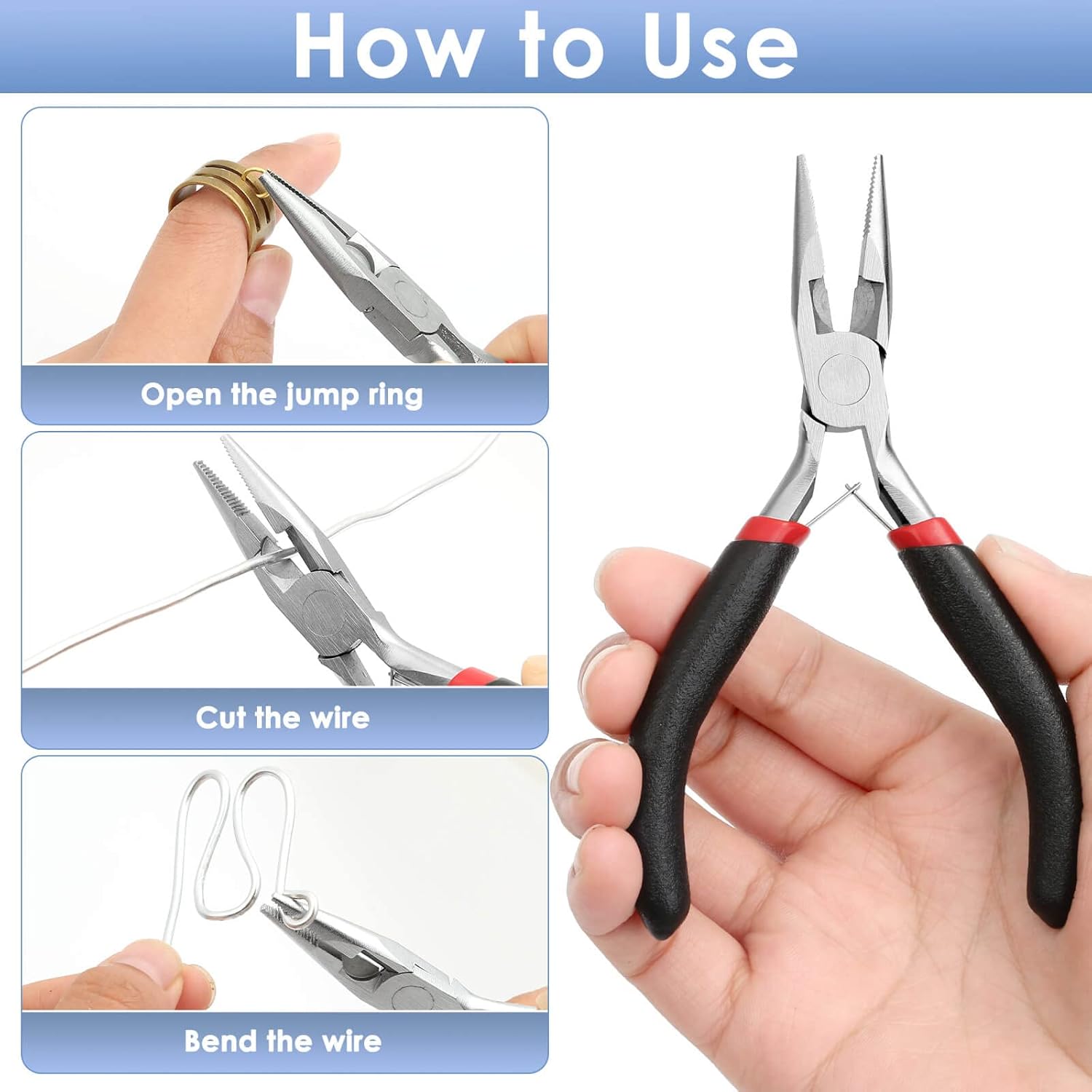 كماشة ذات رأس إبري لصناعة المج - مراجعة Jewelry Making Pliers وسعره