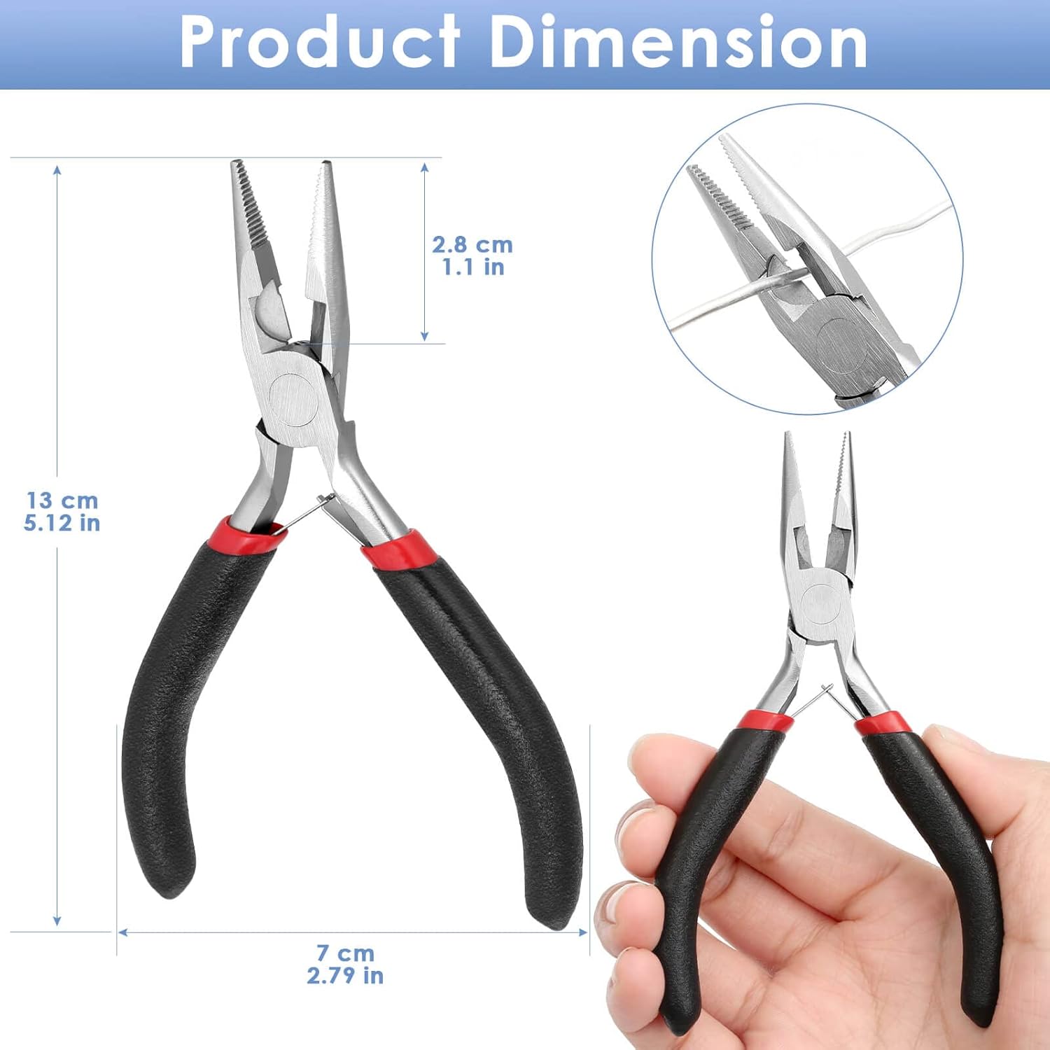 كماشة ذات رأس إبري لصناعة المج - مراجعة Jewelry Making Pliers وسعره