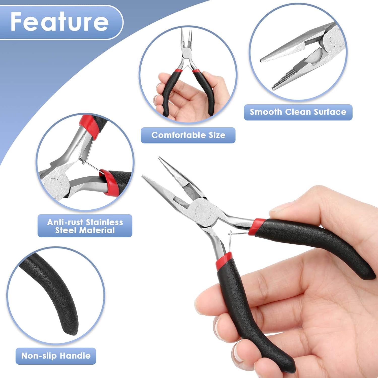 كماشة ذات رأس إبري لصناعة المج - مراجعة Jewelry Making Pliers وسعره