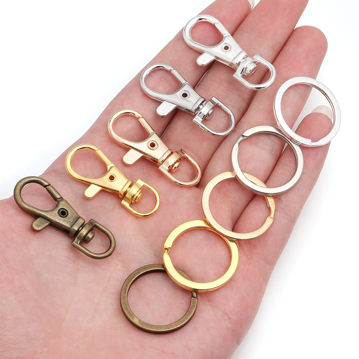 10 مجموعات من مشابك الأوزان ال - مراجعة Jewelry Making A Ring وسعره