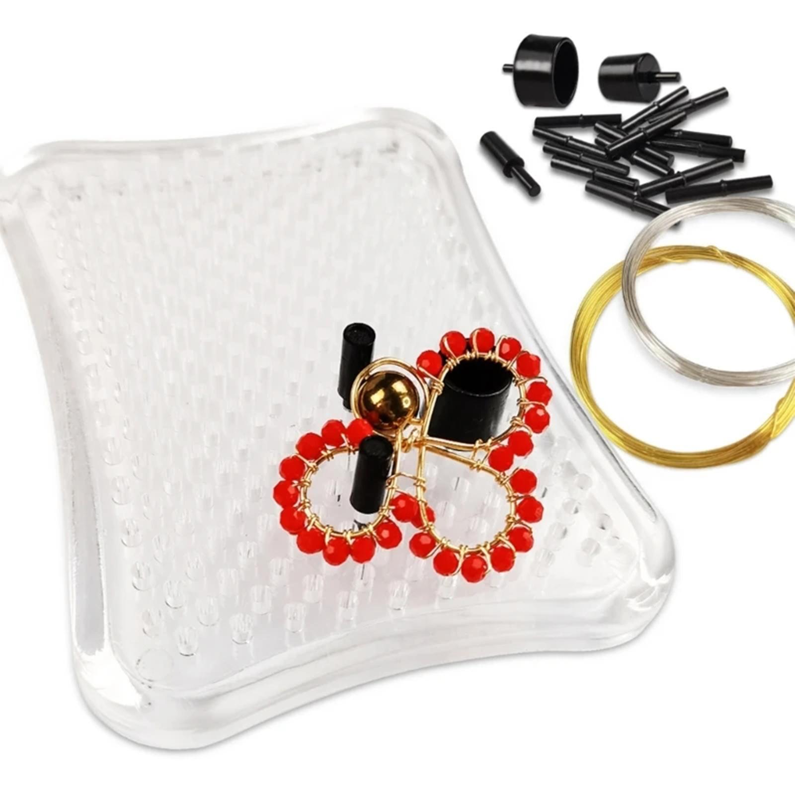 أداة لف الأسلاك لتصاميم المجوه - مراجعة Wire Jewelry Making Jig وسعره